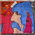H20. Peter Max scarf. 